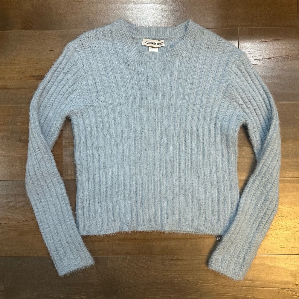 NWOT Cotton Emporium long sleeve sweater